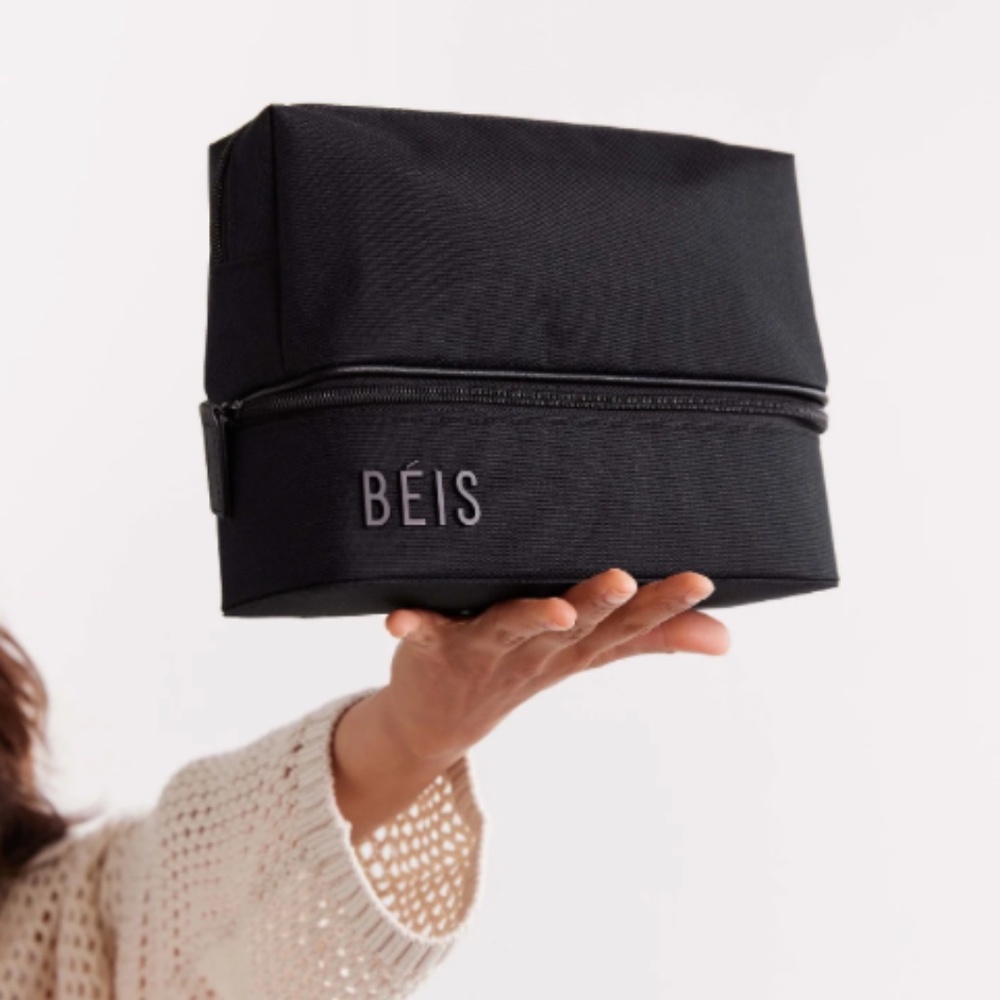 BEIS The Cosmetic Organizer in Black *Sold Out*